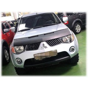 Resim Mitsubishi L200 2005-2015 Suni Deri Lüx Kaput Koruyucu 