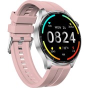 Resim Thull Tw1-02 Gri Akıllı Saat + Pembe Slıkon Kordon 