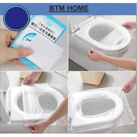 Resim Empressco Btm Home 5’li Tek Kullanımlık Klozet Örtüsü - Anti Bakteriyel Hijyenik Koruyucu Tuvalet Poşeti Seti - Fiyatı, Yorumları 