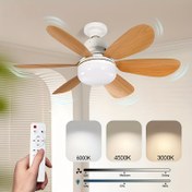 Resim LED Tavan Vantilatörü Işık Seti, Uzaktan Kumandalı Prizli Fan, 2’si 1 Arada Aydınlatma - Yatak Odası, Mutfak, Ofis ve Kulplar için Kolay Kurulumlu Dayanıklı Şeritler, İlkbahar İhtiyacınız Olacak Cihazlar | Modern Tavan Vantilatörleri ile Çağdaş Çözüm 