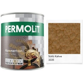 Resim Permolit Hammerton Dekoratif Metal Boyası Sütlü Kahve 2.2 Lt. 
