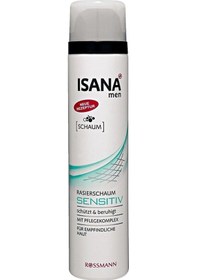 Resim Isana Men Hassas Ciltler İçin Tıraş Köpüğü 300 ML 