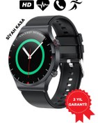 Resim Hikıng Wh4 Akıllı Saat Kordon Hediyeli Ios Android Uyumlu Arama Özellikli Nabız tansiyon ölçme 