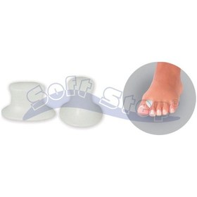 Resim Silikon Parmak Arası Makara Parmak Ayırıcı Soft Step 2 Adet 