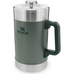 Resim Stanley Klasik French Press Termos 1.4 Lt Siyah - Yeşil 