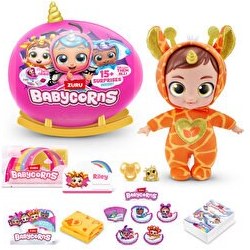 Resim Rainbocorns Sevimli Sürpriz Bebek 92107 Gold Boynuz 