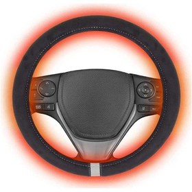 Resim 12v Isıtmalı Direksiyon Kılıfı - Huiliang 