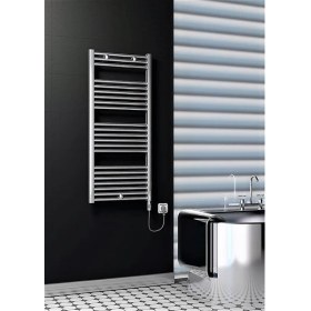 Resim Radiva Haiti Elektrikli Havlupan 300 Watt 500 x 1200 cm Düz Krom (On/off Düğmeli) 