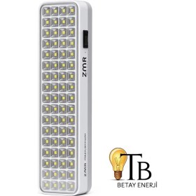 Resim Zmr 90 LED Şarjlı Işıldak Acil Aydınlatma, USB Şarjlı 