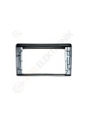 Resim Oto Tablet Çerçeve Toyota Avensis 2002-2008 9' Gümüş Tac-306 