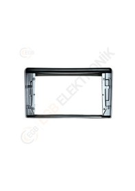 Resim Oto Tablet Çerçeve Toyota Avensis 2002-2008 9' Gümüş Tac-306 