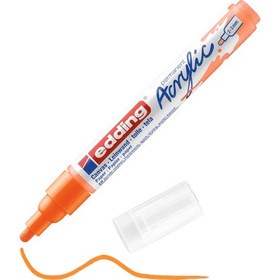 Resim Edding 5100 Orta Uçlu Akrilik Boyama Markörü 2-3 Mm Fosforlu Turu 