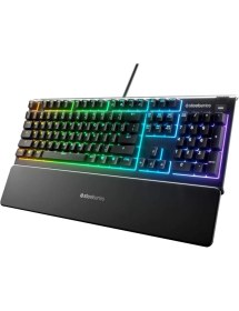 Resim Steelseries Apex 3 Rgb Kablolu Oyuncu Klavyesi - Teşhir 