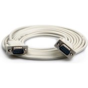 Resim RS232 9 Pin Db9 Erkek Erkek Seri Co mt Data Kablosu 