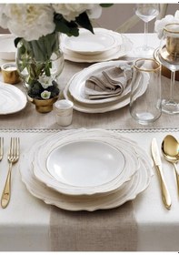 Resim Pierre Cardin 60 Parça 12 Kişilik Yemek Takımı Helezone 