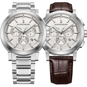 Resim Jacques Philippe JPQGC171326XS Erkek Kol Saati ve Yedek Kordon 