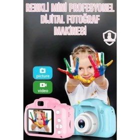 Resim Datatek Çocuk Kamerası Profesyonel Hafif ve Uzun Ömürlü USB Şarjlı 2.0 Inç 