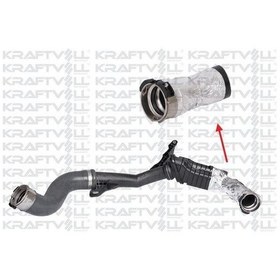 Resim Kraftvoll 10031169 Turbo Hortumu Küçük Plastik Parça Hariç Dokker Lodgy Logan Iı Sandero Iı Duster Clio Iv 1 144604018r 