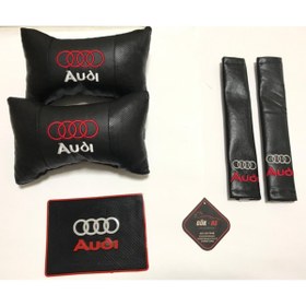 Resim Universal Zg Audi Q5 Deri Yastık Kemer Konfor Paketi Kaydırmaz Ped 