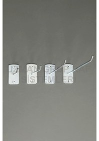 Resim Uzmangrupraf Uzman Grup Raf Vidalı Kanca-Kanca-Raf Aksesuarı-100'Lü Paket 