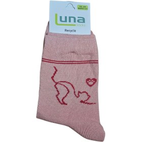 Resim özsa luna 6 lı kız çocuk soket çorap 