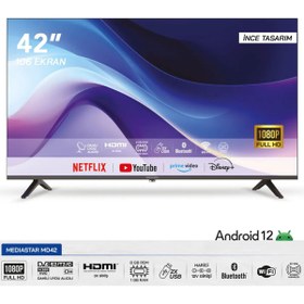 Resim Mediastar 42" Android Full HD Led Tv 