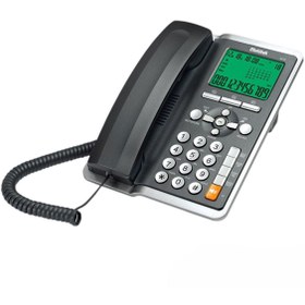 Resim Multitek MC130 CID Ekranlı Masaüstü Telefon Siyah 