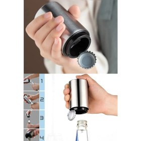 Resim Otomatik Açacak - Otomatik Basmalı Şişe Kapak Açacağı 