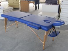 Resim Masaj Masası Comfort Ahşap Ayaklı, Portatif Kolay Ayar 