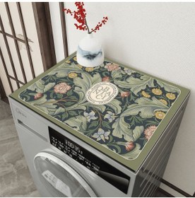 Resim 3D ELSE HALI Kurutmalık Çamaşır Makinesi Örtüsü Koruma Matı Sıvı Geçirmez Kaymaz Yıkanabilir 