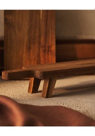 Resim Ayaklı Kesme Tahtası / Sunumluk Ahşap 