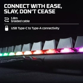 Resim HyperX Alloy Origins 60 Mekanik Oyuncu Klavyesi Champions Baskılı Özel Seri 