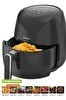 Resim Goldmaster Foodchef GM-7494 2000 W Yüksek Güç 6.4 L Geniş XXL Dokunmatik Airfryer Yağsız Sıcak Hava Fritözü 