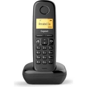 Resim siyah telsiz dect telefon a270 