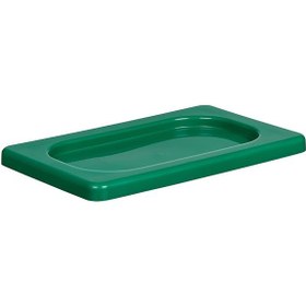 Resim Corona PP Gastronom Küvet 1/9 Kapak - YEŞİL 