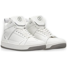 Resim Xpd Moto-1 Deri Sneakers Beyaz 
