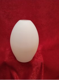 Resim KUĞULU Tekli Avize Camı.küçük.beyaz. H...20.00 Cm. E.27 