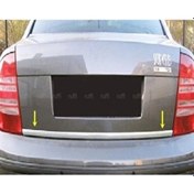 Resim Skoda Superb Krom Bagaj Alt Çıtası 2001-2008 Arası PaslanmazÇelik 
