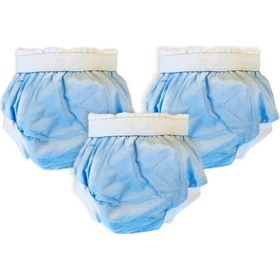 Resim Pierre Cardin 3'lü Alıştırma Külodu 10-15kg - Mavi 