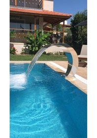 Resim DEV PASLANMAZ 700x1200mm Kobra Model Havuz Şelale AISI 316 Kalite 