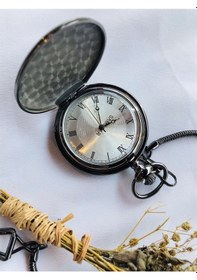 Resim İsim Yazılabilir 45 MM Köstekli Cep Saati 