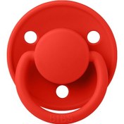 Resim Bibs De Lux Silikon Emzik I Candy Apple I 0-36 Ay Şeffaf 