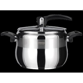 Resim Amboss Amber 12 L Klasik Düdüklü Tencere Siyah Amb-4530 