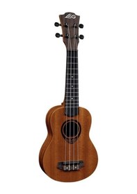 Resim Lag Glu Tku10S Tiki Soprano Natural Ukulele 