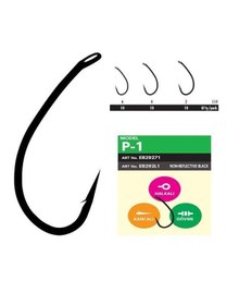 Resim Hayabusa P1 Sazan İğnesi Dövme Teflon Black 10lu Paket - Standart / 2 
