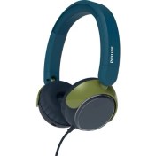 Resim Philips TAK2000CT/00 Kablolu Kulak Üstü Çocuk Kulaklığı - Deniz Mavisi 