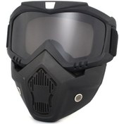 Resim Yystore HSJP9072 Motokros Maskesi Binicilik Gözlüğü 