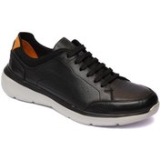 Resim Greyder 64562 Erkek Siyah Hakiki Deri Sneaker Ayakkabı -471 Siyah 