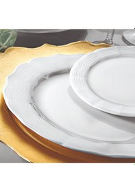 Resim Porland Wavy Beyaz 18 Parça Yemek Takımı 