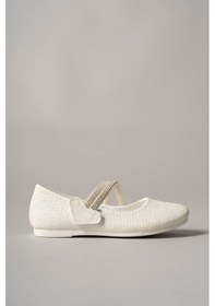 Resim EPAAVM - Çatal Baretli Kalpli Sedef Star Kız Çocuk Ayakkabı -... Beyaz 